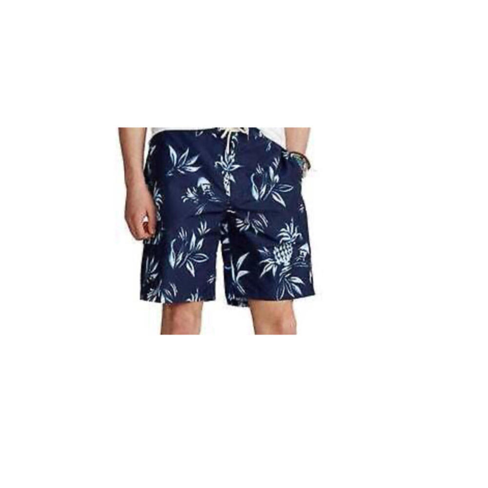 Men's Polo Ralph Lauren Swim Trunks Shorts size Large Navy NWT
